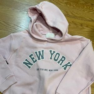 Zara hoodie size 9